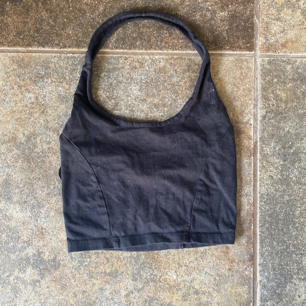 Black UO halter top size XS